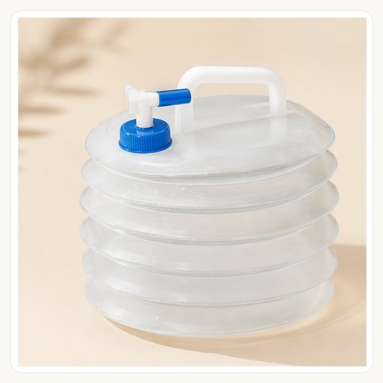 Collapsible Water Container with Spigot