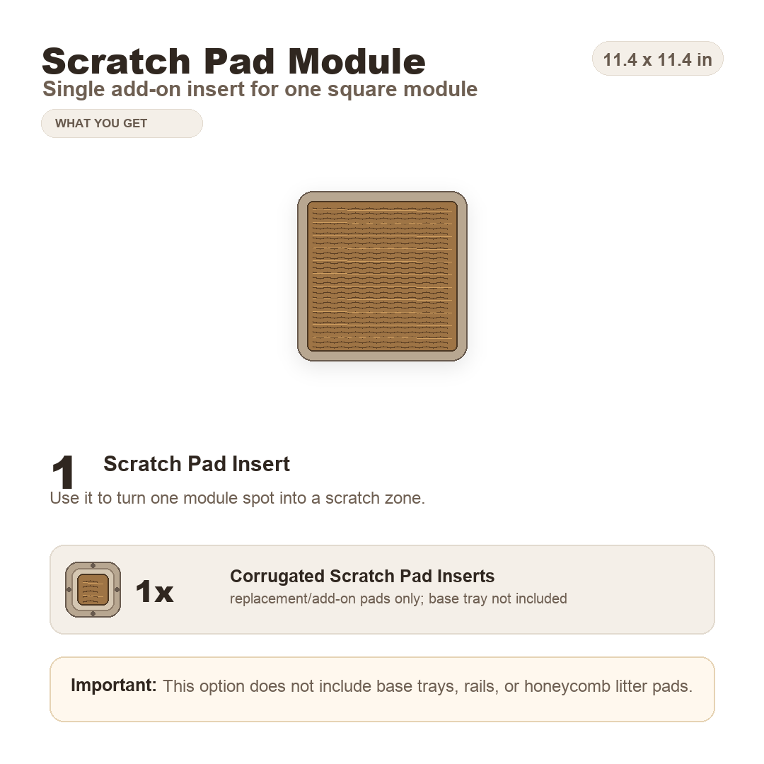 Modular Cat Litter Mat System - Easy Cleanup, More Floor Coverage