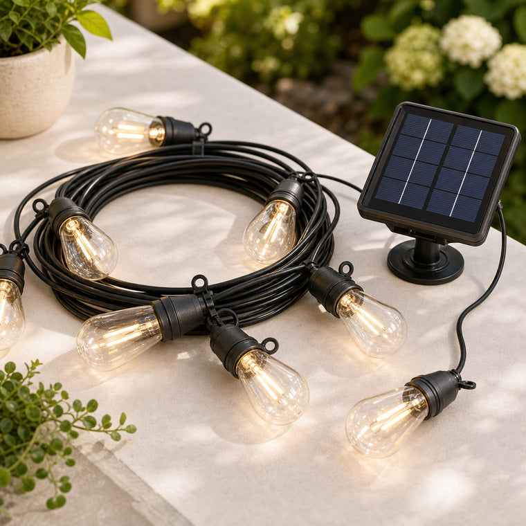 Shatterproof Solar String Lights