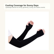 Cooling UV Protection Arm Sleeves - black main