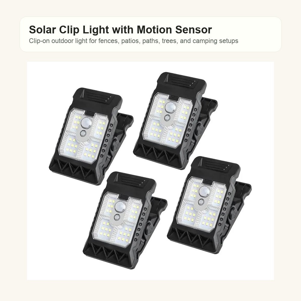 Solar Clip Motion Light