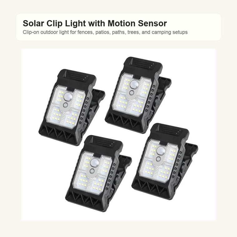 Solar Clip Motion Light