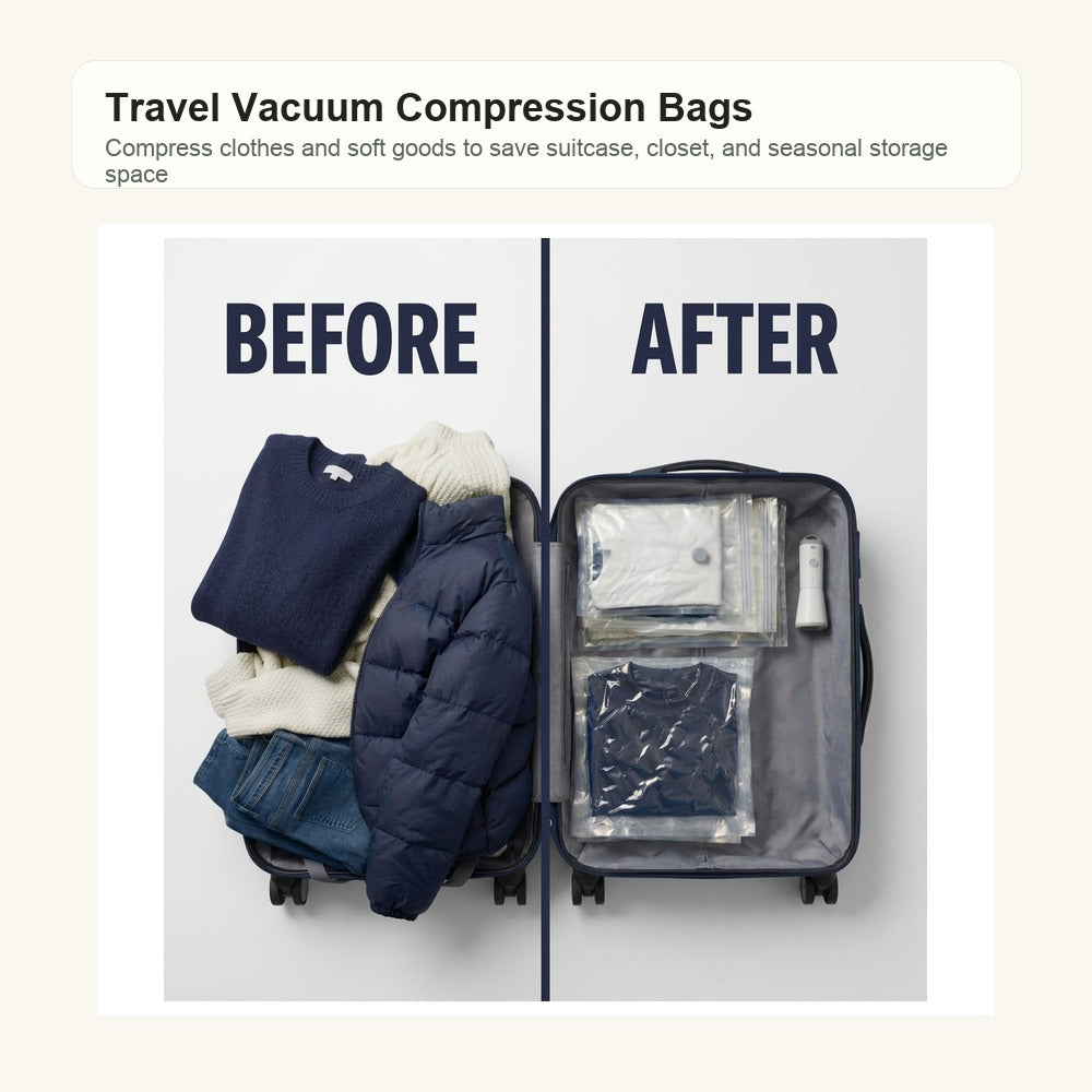 Travel Vacuum Compression Bags