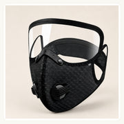 Carbon Filter Mask with Eye Shield image 1