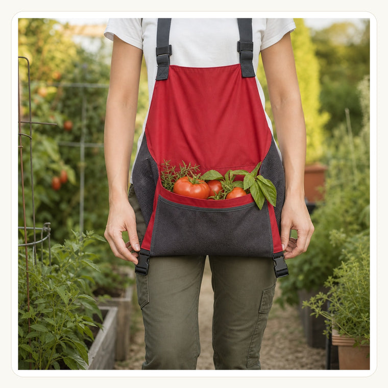 Hands-Free Garden Harvest Apron