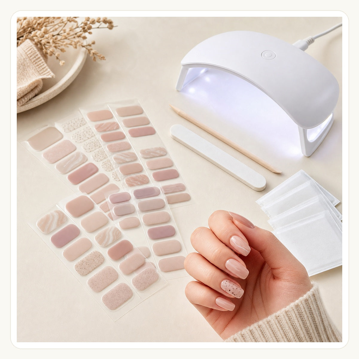 Semi-Cured Gel Nail Starter Kit image 1