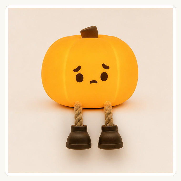 Pumpkin Character Night Light