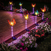 Solar Butterfly Stake Lights image 1