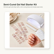 Semi-Cured Gel Nail Starter Kit image 2