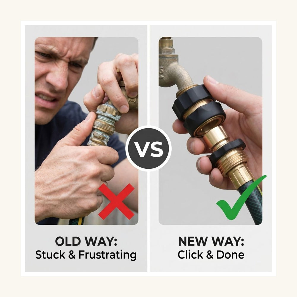 Garden Hose Quick Connector