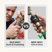 Garden Hose Quick Connector - old new