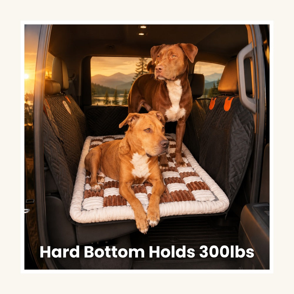 Hard-Bottom Dog Car Seat Cover