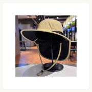 Foldable UPF50+ Sun Hat with Neck Flap image 3
