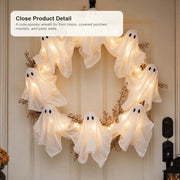 Light-Up Ghost Wreath image 3