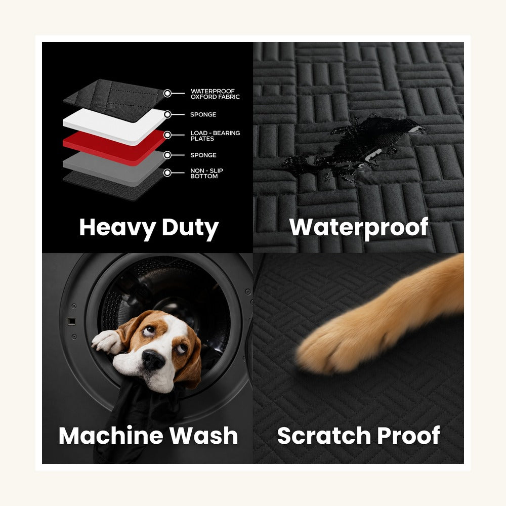 Hard-Bottom Dog Car Seat Cover