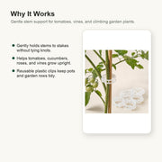 Reusable Plant Support Clips image 4