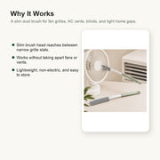 Fan and Vent Crevice Cleaning Brush image 4