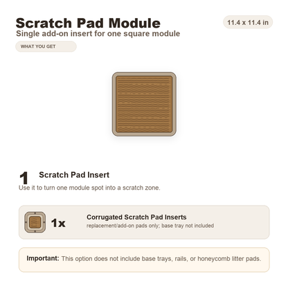 Modular Cat Litter Mat System - Easy Cleanup, More Floor Coverage