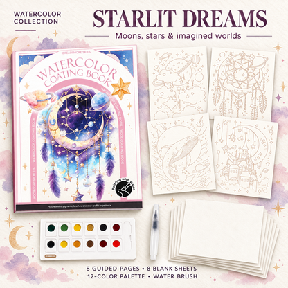 Tri-Fold Watercolor Book