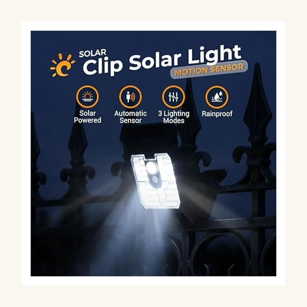 Solar Clip Motion Light