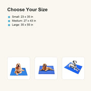 Pressure-Activated Pet Cooling Pad - size card