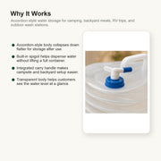Collapsible Water Container with Spigot image 6