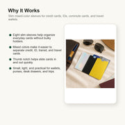 8-Pack RFID Blocking Card Sleeves image 6