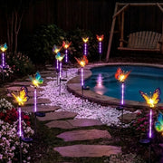 Solar Butterfly Stake Lights image 6