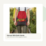 Hands-Free Garden Harvest Apron image 9