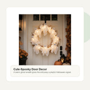 Light-Up Ghost Wreath image 9