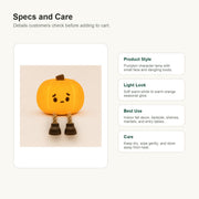 Pumpkin Character Night Light image 9