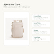 Organized Carry-On Travel Backpack image 9