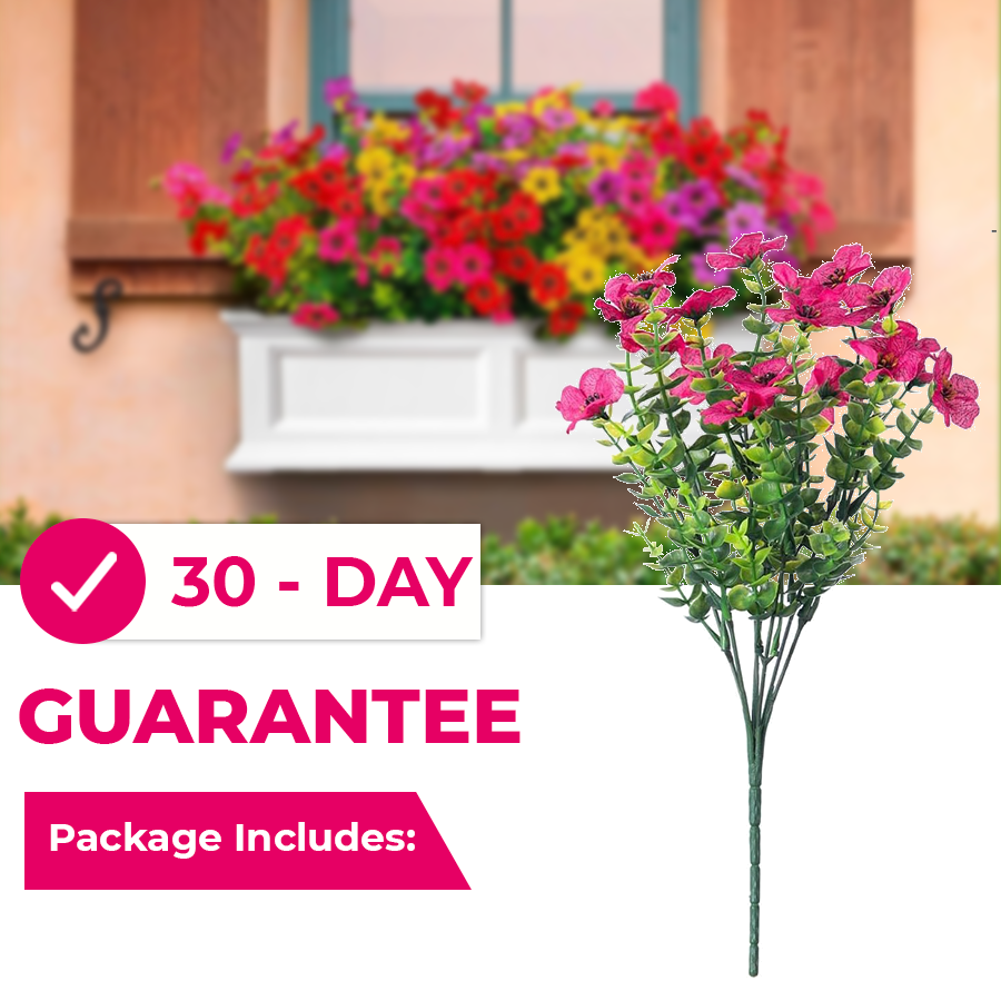 Outdoor Faux Flower Bundles
