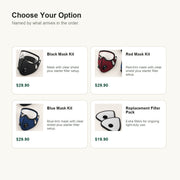 Carbon Filter Mask with Eye Shield image 10
