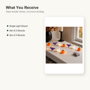 Pumpkin, Bat & Ghost String Lights image 10