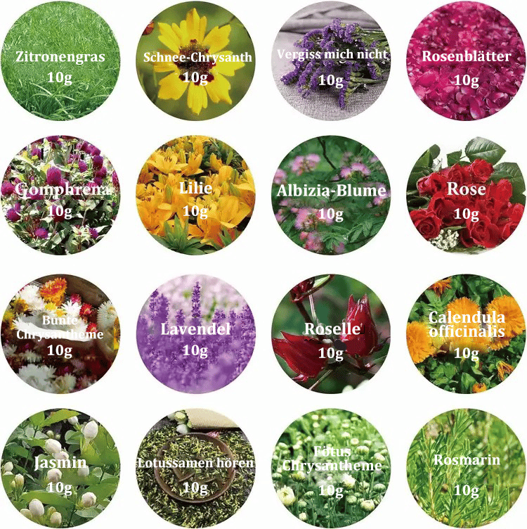 Handmade flower resin