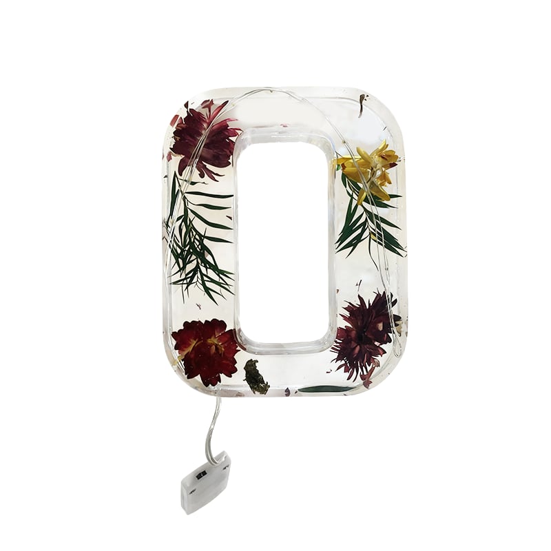 Handmade flower resin