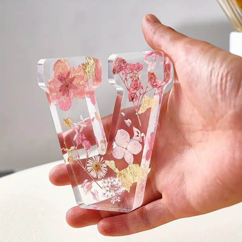 Handmade flower resin