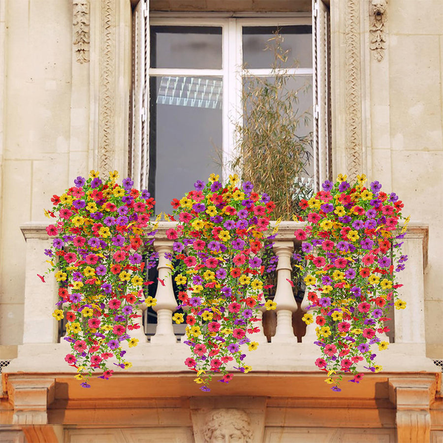 Realistic Hanging Faux Flowers