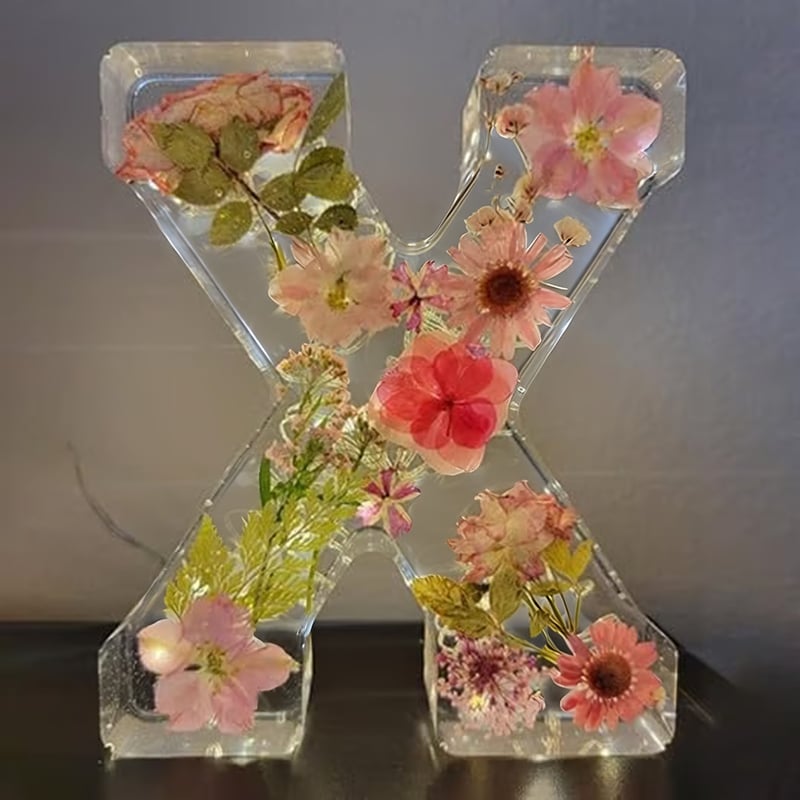 Handmade flower resin