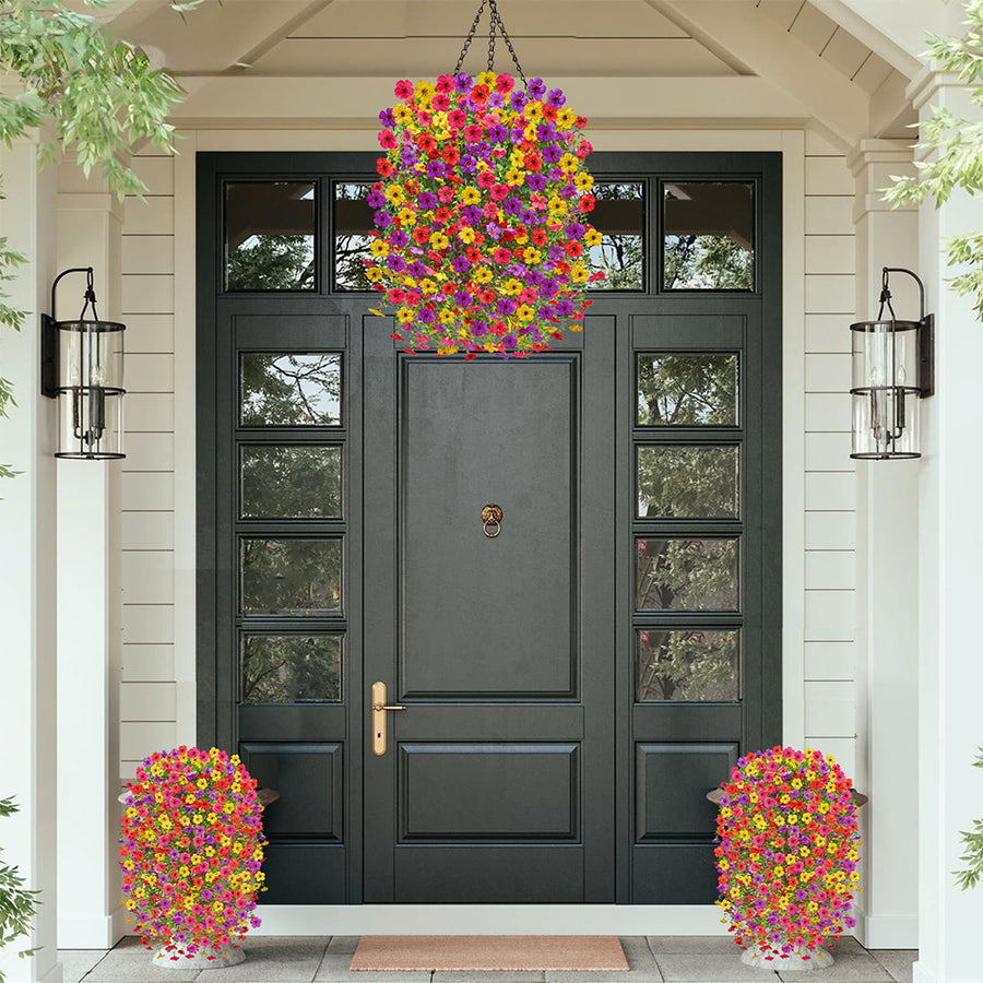 Realistic Hanging Faux Flowers