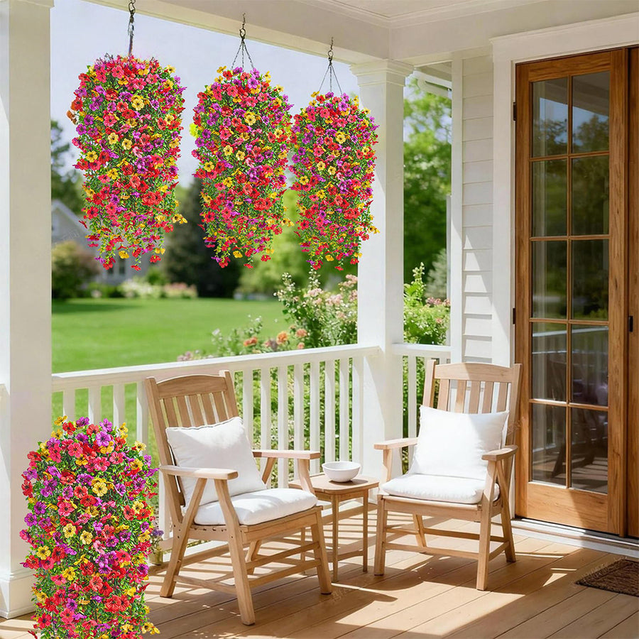 Realistic Hanging Faux Flowers
