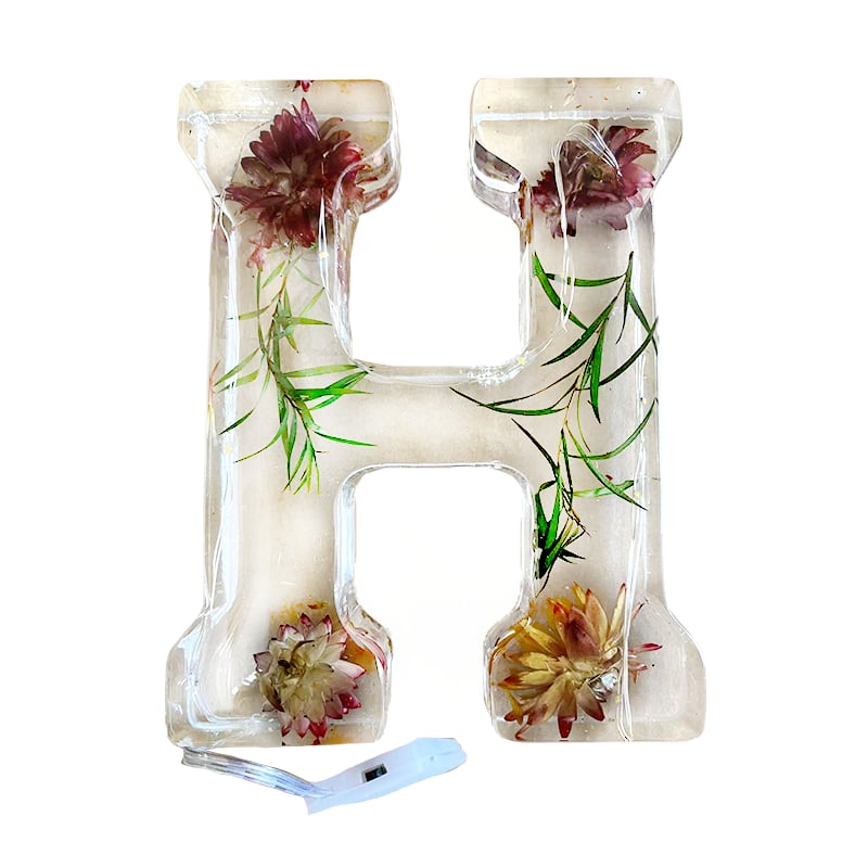 Handmade flower resin