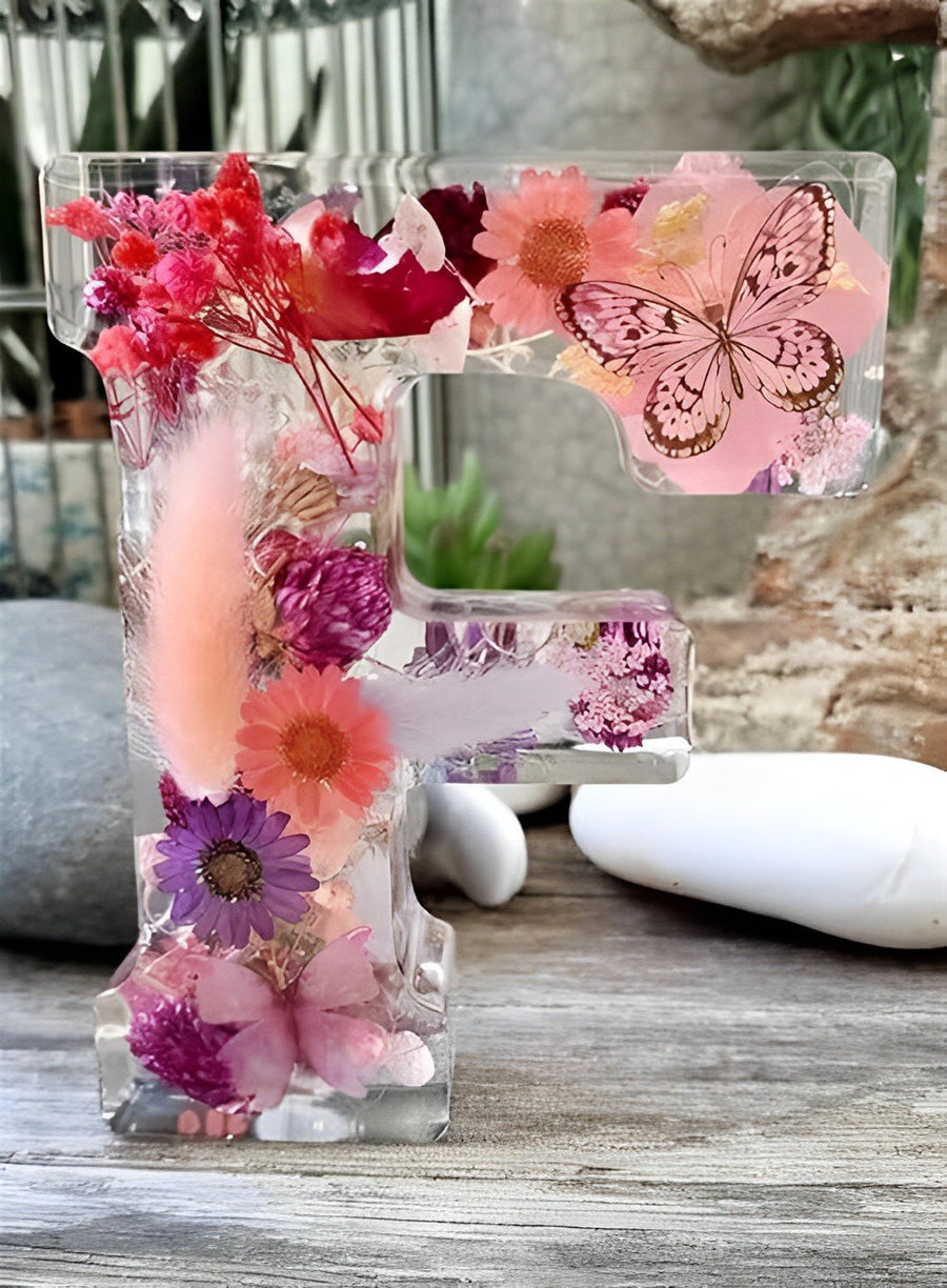 Handmade flower resin