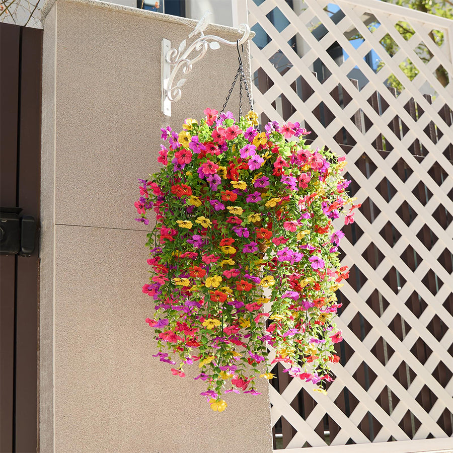 Realistic Hanging Faux Flowers