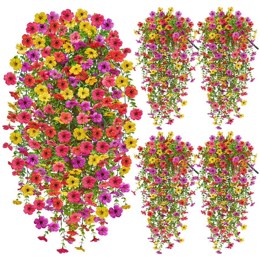 Realistic Hanging Faux Flowers