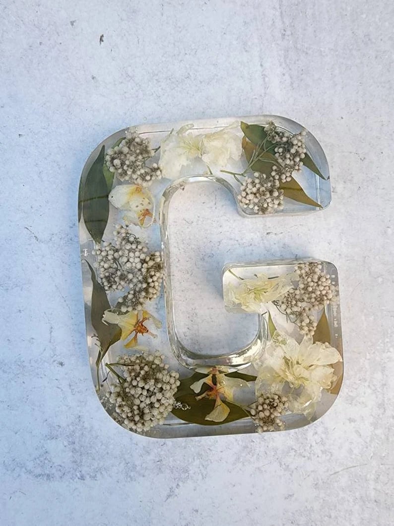 Handmade flower resin