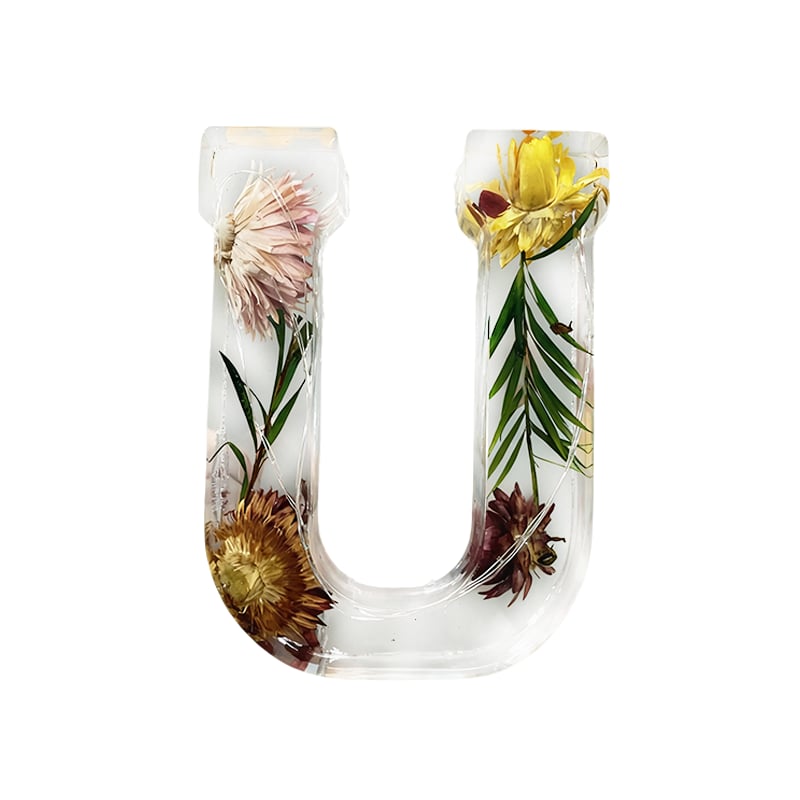 Handmade flower resin