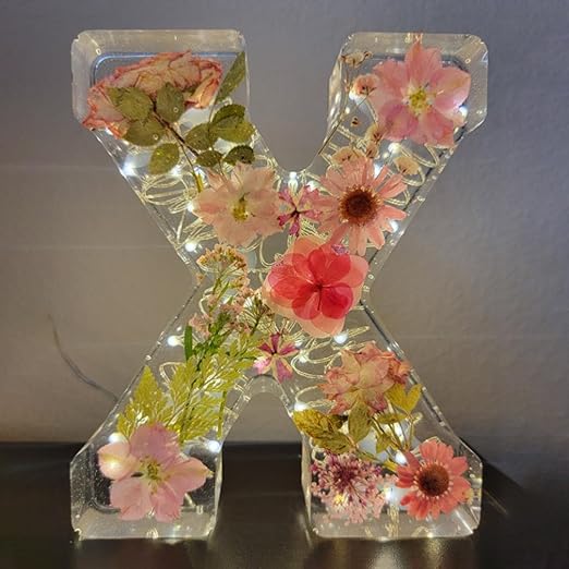 Handmade flower resin