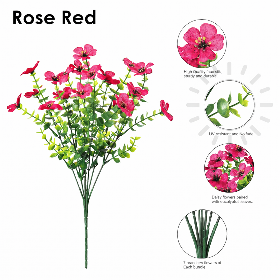 Outdoor Faux Flower Bundles